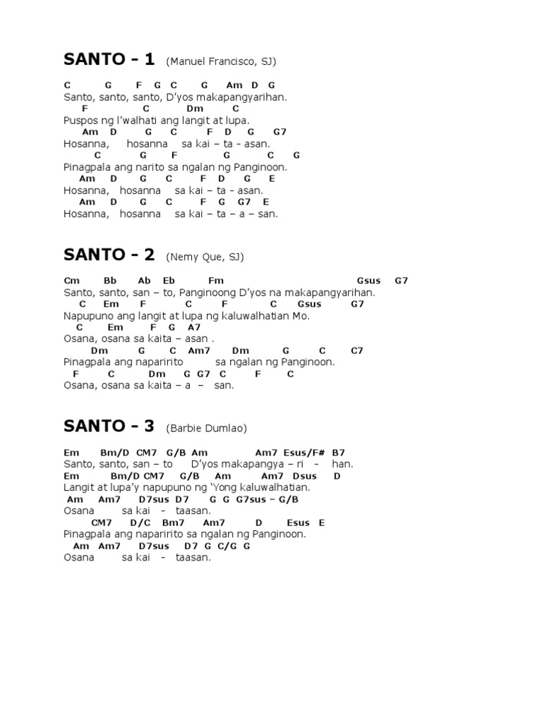 Santo | PDF