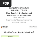 Computer Architecture Basics 1