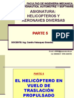 Parte 5. El Helicoptero en Vuelo de Traslacion Propulsado