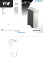Download Fellowes Powershred C-120 Commercial Shredder -  34120 by papershredders SN2536341 doc pdf