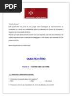QUESTIONÁRIO