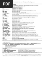 Linux Cheat Sheet