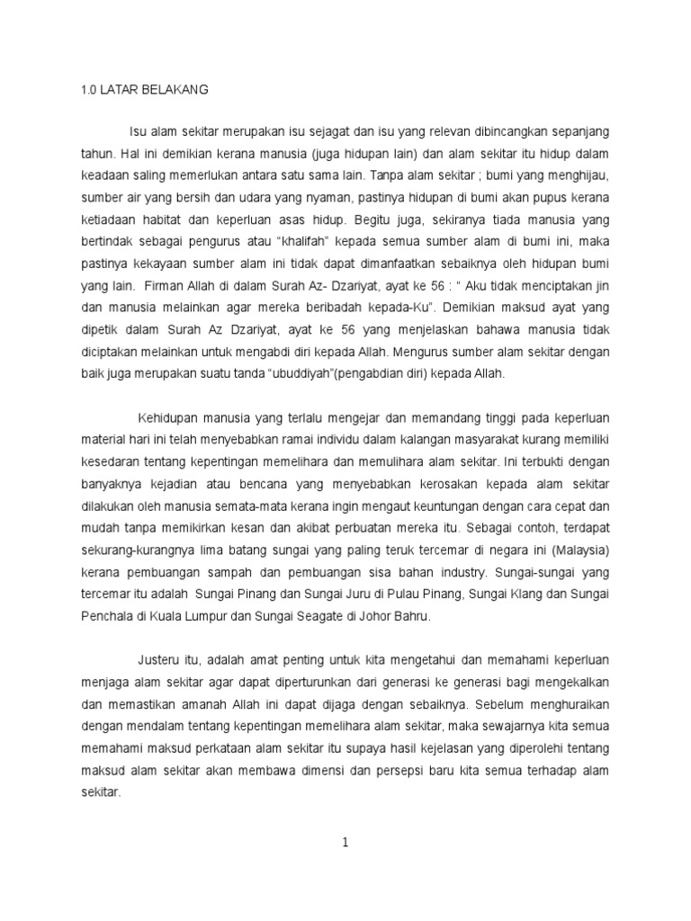Alam Sekitar Pdf