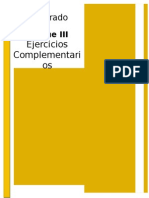 3er Grado - Bloque 3 - Ejercicios Complementarios