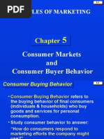 Principles of Marketing: Consumer Markets and Consumer Buyer Behavior