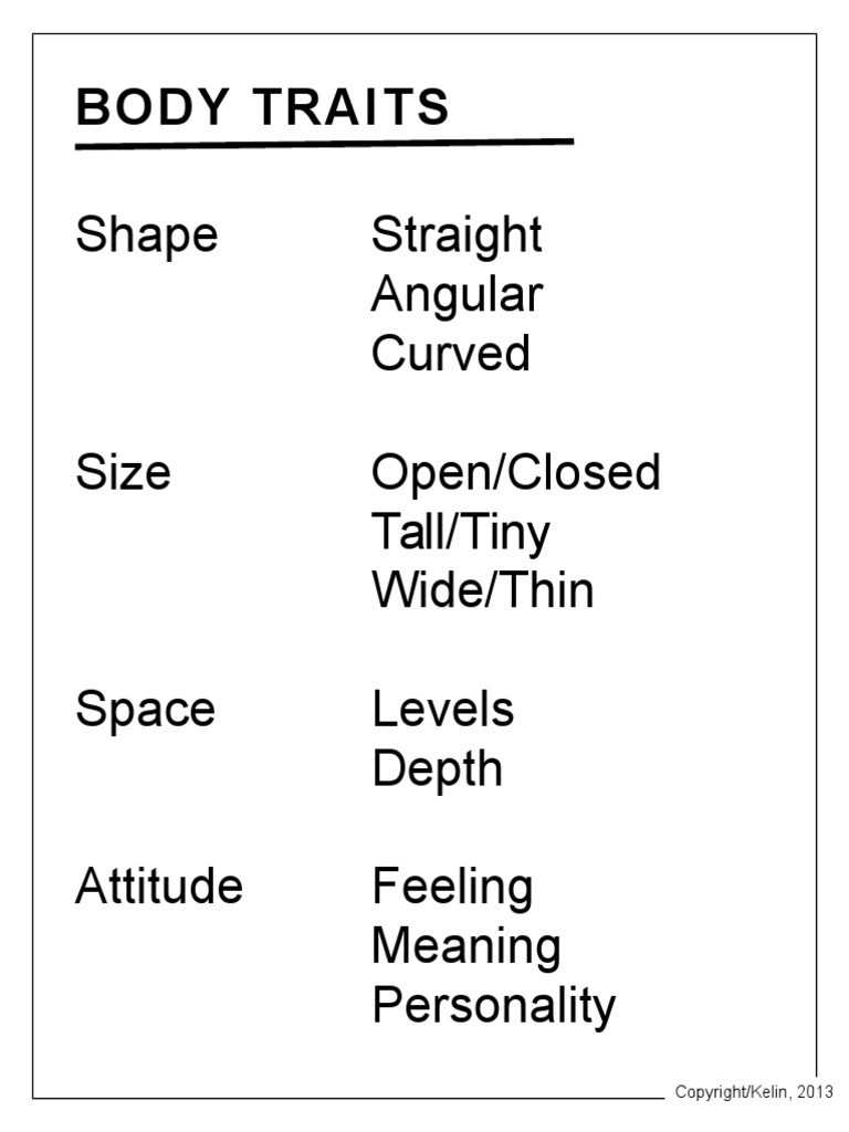 Understanding Body Shape and Personality | PDF
