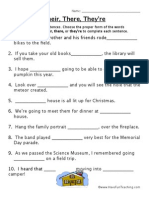 Homophones Worksheet 7 PDF