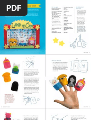 Adventure+Time+Crafts+-+Finger+Puppets