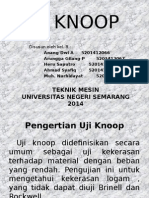 UJI KEkerasan Knoop dan Prinsipnya