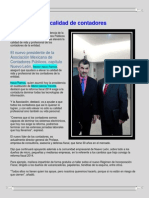 Notas en El Periodico El Norte y Grupo Reforma de CP Hector Nava Ramos de Enero A Mayo Del 2014