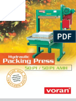 50 P1 - 50 P1 AMH - Hydraulic Packing Press PDF