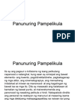 Panunuring Pampelikula