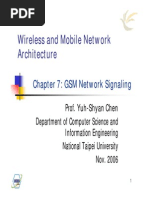 GSM Network Signalling