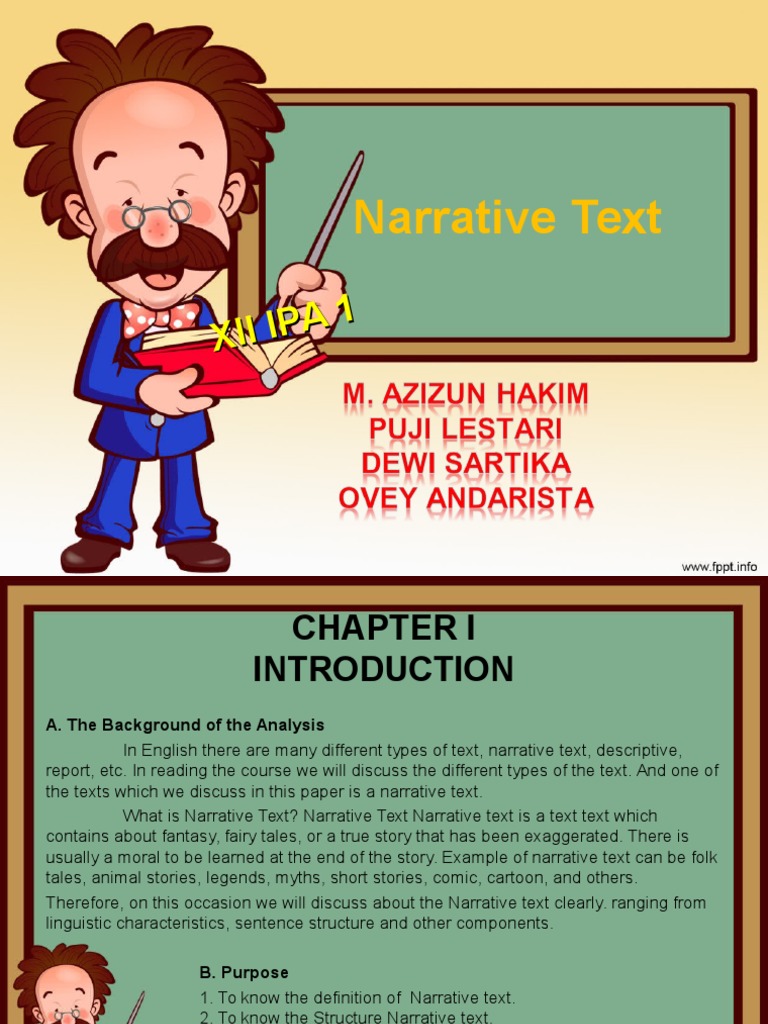 Presentasi B Inggris Ppt Narrative Legends