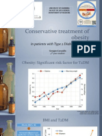 Conservative Treatment of Obesity in Patients With T2DM