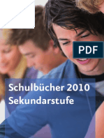 Schulbuchverzeichnis Sekundar 2010