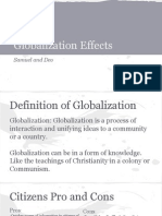 globalization effect samuel deo