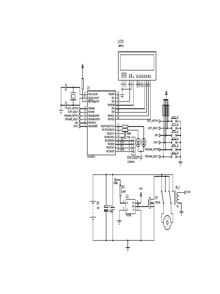 PIC16F873 Circuit Pinout Guide | PDF