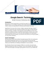 Google Search: Techniques: Paul Hill, Nicole Jensen, Nick Read, Stacey Macarthur