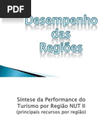 Desempenho das Regioes_Sintese da Performance do Turismo por Regiao NUT