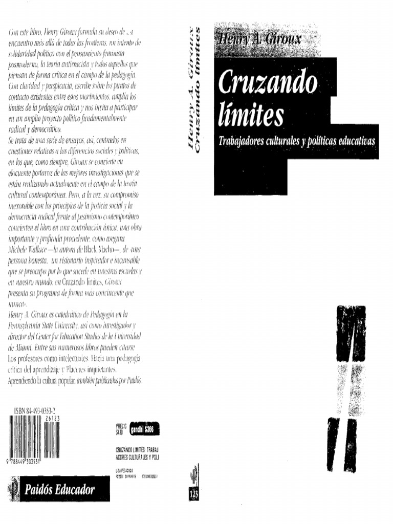 Cruzando Limites de Henry Giroux PDF