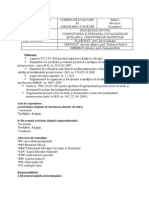 Po 17 Procedur Privind Completarea i Predarea Cataloagelor i Registrelor Matricole