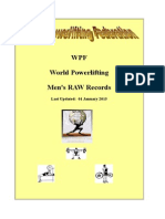 WPFRAW MensPowerliftingRecords.1 January 2015
