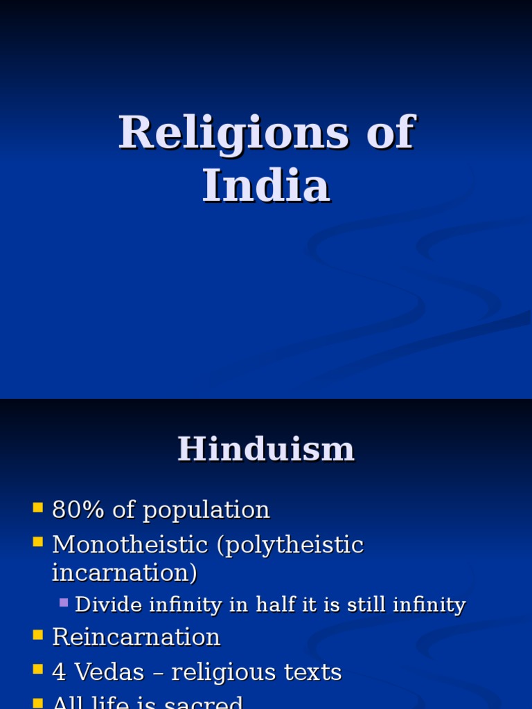 Major Religions of India Explained | PDF | Noble Eightfold Path | Moksha