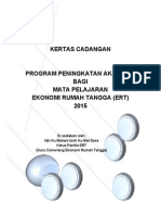 Program Peningkatan Bagi Mata Pelajaran Ekonomi Rumah Tangga