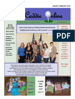 January February 2015 Edition of The Caddie Online