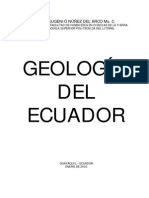 Libro Geologia Del Ecuador por Ing. Nuñez del Arco