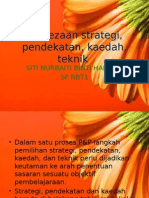 Perbezaan strategi, pendekatan, kaedah, teknik.pptx