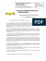 Taller de Pedagogía