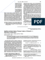 Equilibrium and Kinetic Studies of Monoaquo Complexes of Platinum (I1) - 2. Dimerization of PT (Dien) (HzO) 2'