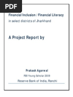Download Financial Inclusion Report RBI Internship by praxie SN25368979 doc pdf