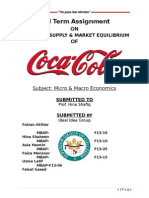 Market Demand and Supply of Coke