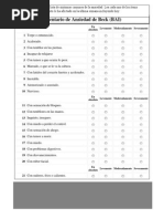Inventario de Ansiedad Rasgo - Estado (IDARE) | PDF | Ansiedad ...