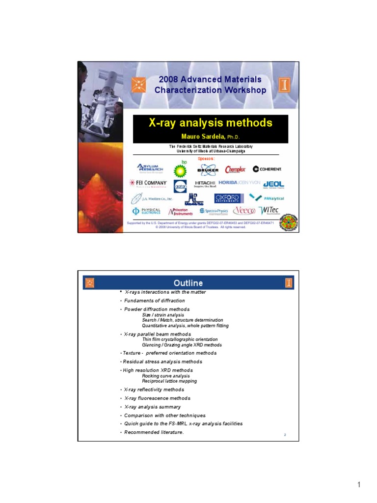 Basic XRF | PDF | Science & Mathematics