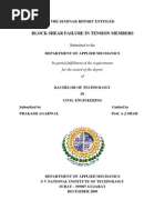 Download Block Shear Failure Seminar Report by praxie SN25369282 doc pdf