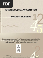 Apresentacao de Introducao a Informatica Web