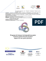Curs Mecanica-Parte Practica PDF
