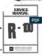 Hammond R100 Service Manual - Text Version