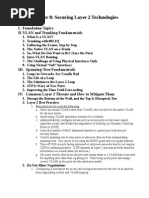 Ccna Security Ch8 Securing Layer2 Technologies