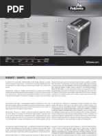 Fellowes Powershred DS-1 Paper Shredder - 3011001 manual | Paper