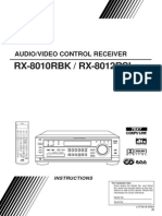 Manual JVC RX8012R