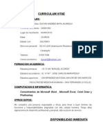 Curriculum Vitae