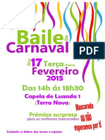 convite baile carnaval