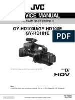 JVC Gy-Hd100 Hd101 E-U SM