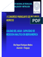 Calidad de Agua Indicadores - Py