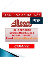 Allcom Staklo Caraffes